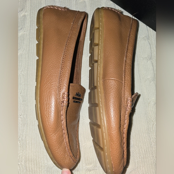 Coach Lock Up Loafers Tan Women's 8.5 - Picture 7 of 11